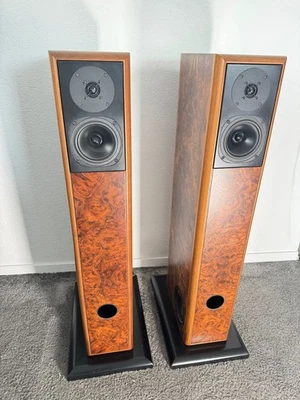 Audio Physic Avanti altoparlante stereo da pavimento in legno di rosa - Immagine 1 di 4