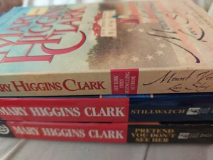MARY HIGGINS CLARK 3 Books Stillwatch Pretend You Dont See Her Mount Vernon Love - Bild 1 von 5
