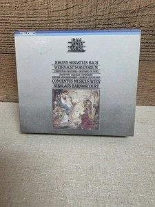 NIKOLAUS HARNONCOURT  / BACH Weihnachtsoratorium   TELDEC - Picture 1 of 6