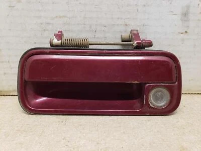 1991 HONDA ACCORD LH Driver Side Exterior Door Handle RED 72114-SMI-0030 Foto 1 de 3