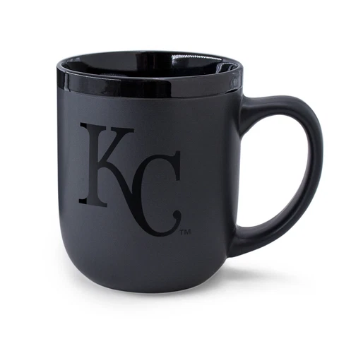 WinCraft Kansas City Royals 17oz. Black Tonal Mug Cover