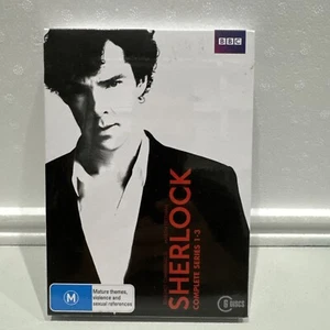 Sherlock: Complete Series 1-3, DVD 6 Disc Boxset Region 4 NEW Sealed - Picture 1 of 6