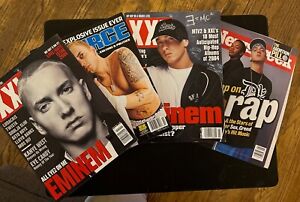 Eminem Magazine Collectors (4) Pack! XXL, The Source And NewsWeek🔥