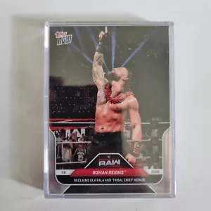 2025 Topps NOW WWE ROMAN REIGNS Reclaims Ula Fala & Tribal Chief Honor - BASE #2 - Picture 1 of 2