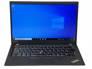 Lenovo ThinkPad X1 Carbon Laptop i7 7500U 8GB RAM 256GB SSD Windows 10 WIFI LT6 - Picture 1 of 12