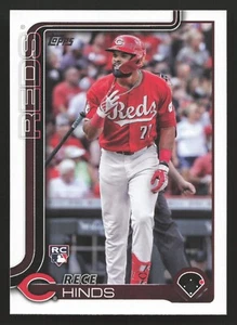 2025 Topps Serie 1 #217 Rece Hinds RC Rookie Karte ** 8 Karten Lot ** Menge - Bild 1 von 2