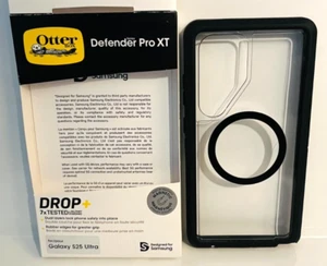 OtterBox Defender Series Pro XT Galaxy S25 Ultra Clear/Black Mag Safe - Photo 1 sur 1