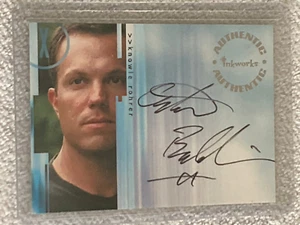 X-Files Season 8: Autograph Card of Adam Baldwin as Knowle Rohrer a14 - Picture 1 of 2
