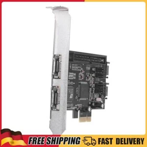 PCI-E PCIe zu 2 Ports SATA IDE eSATA Erweiterungs-RAID-Controllerkarten JMB363 - Bild 1 von 4
