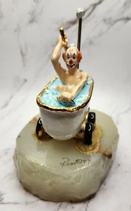 Ron Lee "Scrubs" #L361 selten Vintage Clown Baden signiert - Bild 1 von 4