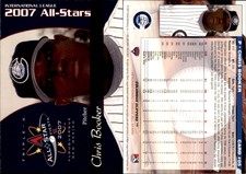 Chris Booker 2007 Choice International League All-Stars #03 Card *AutographDen*