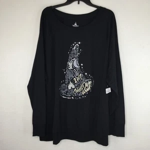 Suéter Mickey Mouse de los Parques Disney para Mujer 3X Pullover Negro 2017 Walt Disney Nuevo con Etiquetas - Imagen 1 de 7