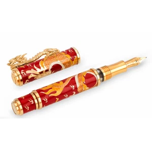 Visconti Penna stilografica Year Of The Dragon Edizione Limitata 224 Kp48-01-fp - Picture 1 of 7