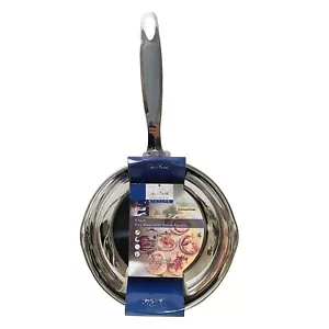 Sartén profesional de acero inoxidable pesado David Burke Gourmet de 8 pulgadas nueva - Imagen 1 de 2