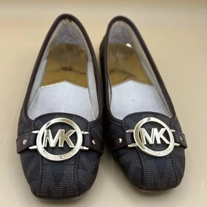 Michael Kors Fulton Nieten Logo Mokassin Loafer flache Damen Größe 10M - Bild 1 von 6