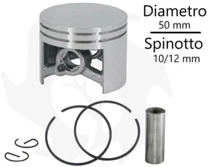 PISTONE STIHL 044 cod. BG 012987 spinotto 10 mm BG 011741 spinotto 12 mm - Imagen 1 de 1