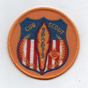 Parche redondo Cub Scout Sports Activity 3", ¡como nuevo! - Imagen 1 de 1