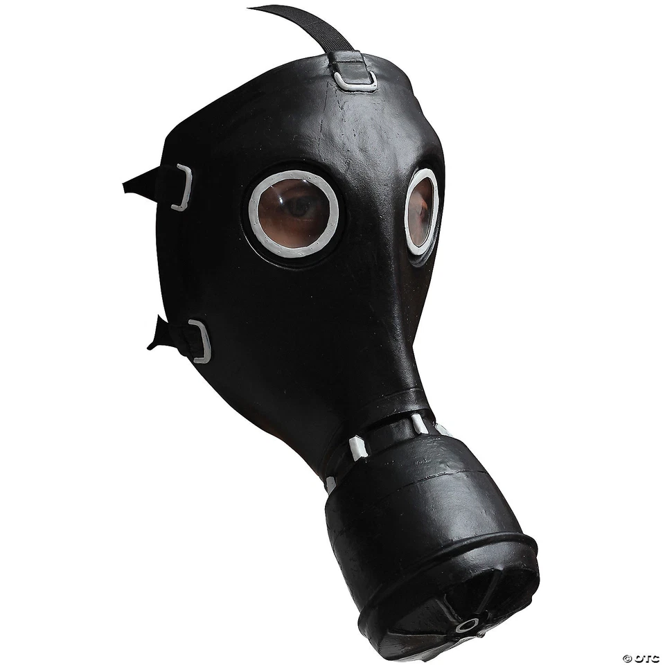 Ghoulish - Black Gas Mask - Image 1 of 1