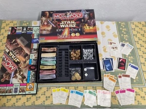 Monopoly Star Wars Episode 1 Sammler Ausgabe / Zinn Figuren - fast vollständig - Bild 1 von 6