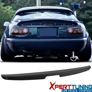 Fits 90-97 Mazda Miata MX5 ABS KG Style Rear WORKS Trunk Spoiler Wing Lip - Picture 1 of 7