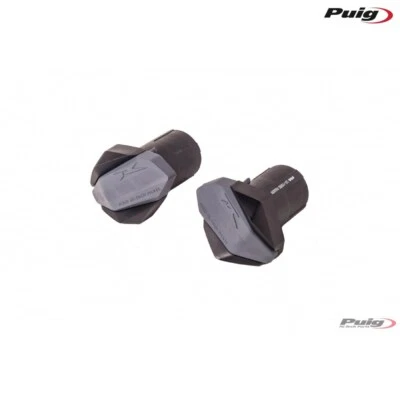 PUIG 1853N Tampons Protection Châssis R12 Noir For Honda 600 CBF S 2004-2007 - Photo 1/4