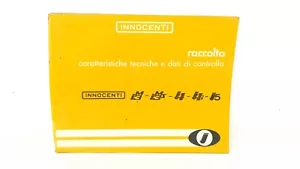 INNOCENTI - RACCOLTA CARATTERISTICHE TECNICHE E DATI - MANUALE - Foto 1 di 5