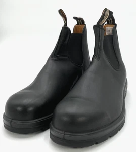 Blundstone 558 Men's Size 12 Black Chelsea Boots NIB - Picture 1 of 10