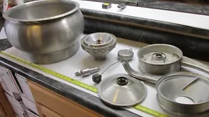 Old Cream Separator McCormick Deering IHC 4F Stainless Bowl & Parts - Foto 1 di 4