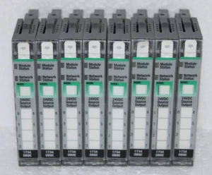 Lot of 8 Allen Bradley 1734-OB8E SER: C POINT I/O 8 Point Digital Output Module - Bild 1 von 6