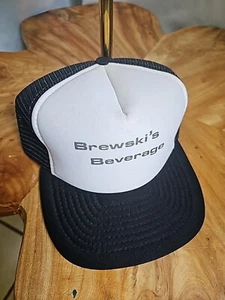 Vintage Brewskis Beverage Store Liquor Beer packing Trucker Hat - Picture 1 of 12