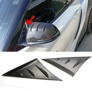 Painted Black Fit For TOYOTA GR Supra 5th J29 Coupe Side Vent Window Louver 2021 - Picture 1 of 7