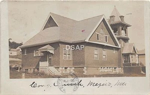 A69/ Mexico Maine Me RPPC Real Photo Postcard 1906 Congregational Church - Picture 1 of 2