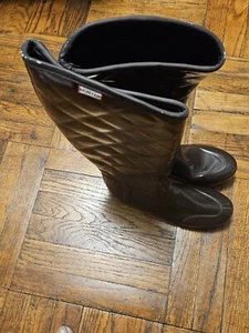 HUNTER BOOTS Size 8 US BROWN - Picture 1 of 7