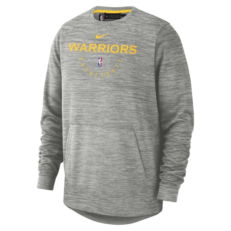 Nike NBA Golden State Warriors Crew Sweatshirt Sweater Size M 941064 091
