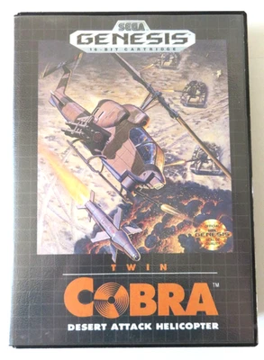 Twin Cobra Sega Genesis - Cartucho y Estuche - Sin Manual Foto 1 de 4