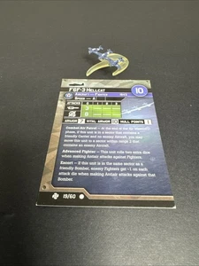 Axis Allies War at Sea TASK FORCE F6F-3 Hellcat 19/60 with card - Picture 1 of 1