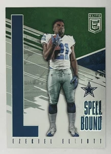 Ezekiel Elliott 2017 Donruss Elite Spellbound Green #3 - Dallas Cowboys - Bild 1 von 2