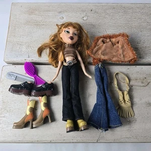Muñeca Bratz Xpress It Meygan con accesorios más traje extra 2001 - Imagen 1 de 12