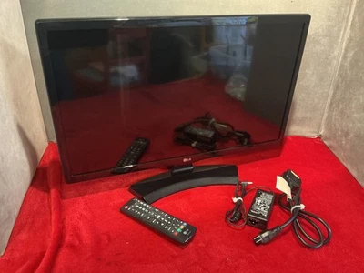 LG 24MT48DF-PZ  24”  TV LED Monitor HD Black With Remote  19v Power Supply VGC - Image 1 of 4