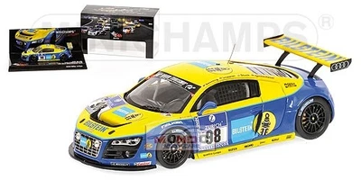 1:43 Minichamps Audi R8 Lms Nurburgring 2010 437101998  Modellino - Immagine 1 di 2