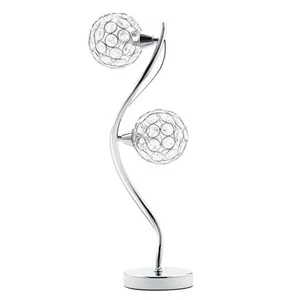 BHS Orianna Chrome Table Lamp - Picture 1 of 6