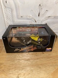 Juego de 2 autos Hot Wheels American Graffiti 25 aniversario edición limitada #C5674 - Imagen 1 de 9