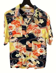 Sun Surf King Smith Kimono Aloha Shirt S Multi-color Used - Picture 1 of 10
