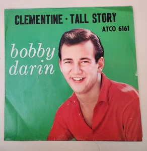 Bobby Darin  CLEMENTINE / TALL STORY (ROCK N ROLL 45/PS) #6161 PLAYS VG+ TO VG++ - Picture 1 of 6