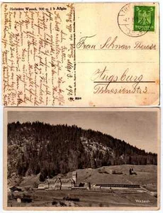Nr. 356  auf AK - Wasach i. Allgäu - 3.5.1926 - nach Augsburg ( 23272-o1 ) - Picture 1 of 1