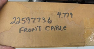 Cable de freno delantero NOS GM 22597736 1995 1996 Corsica Beretta - Imagen 1 de 3