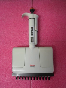 Thermo  Sientific F1-ClipTip Pipet  Pipettor Multichannel 12 channel  10-100 ul - Picture 1 of 22