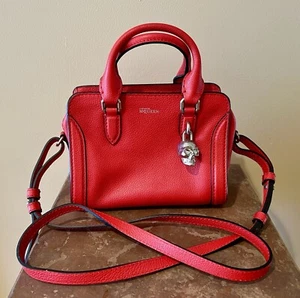 Alexander McQueen Leather Crossbody Handbag - Picture 1 of 7
