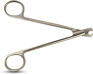 Stainless steel scissors for cutting nails of birds, cats, dogs and pigeons. - Picture 1 of 7