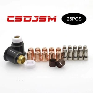 25pcs PR0117 Electrode PD0114-12 -10 Nozzle kits fits Trafimet S75 Plasma Torch - Picture 1 of 7